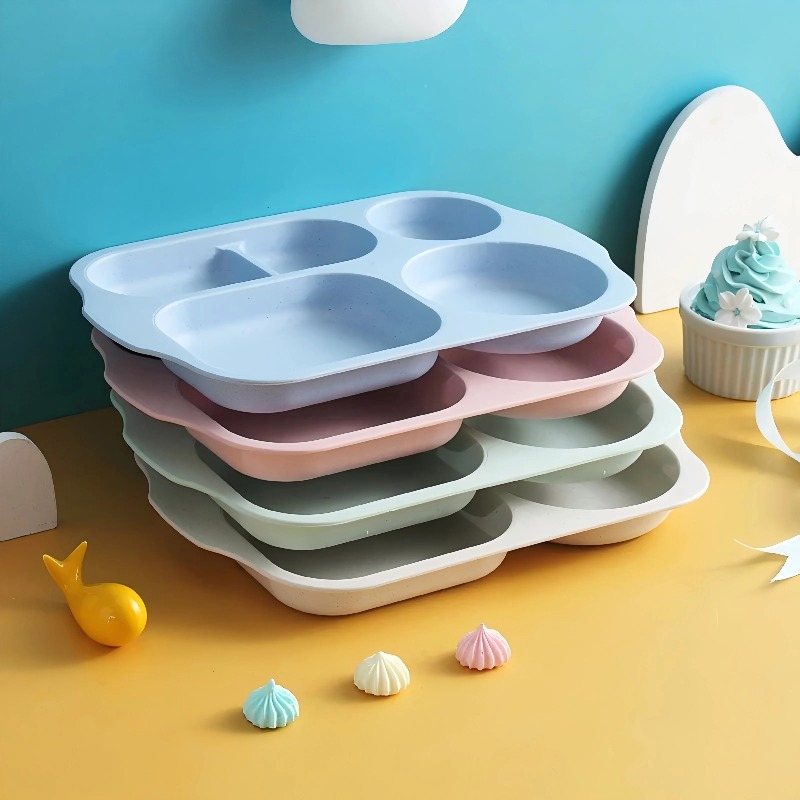 Meal Prep Weight Loss - Reusable 5-Compartment Plate, Meal Prep Tray