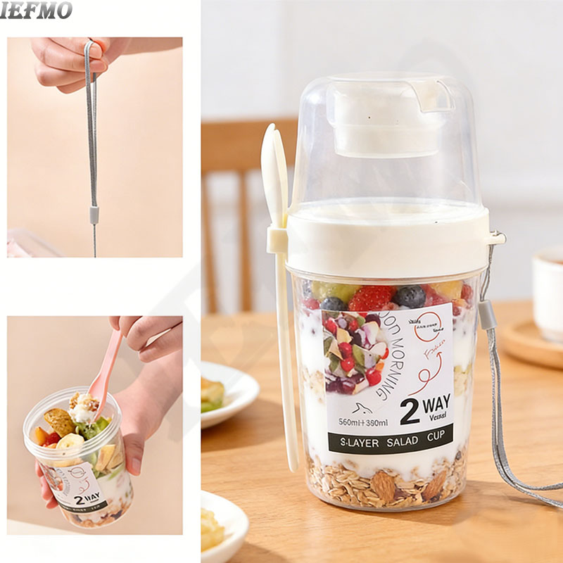 On-the-Go Salad Bowl Set with  - Meal Prep Weight Loss recension och pris