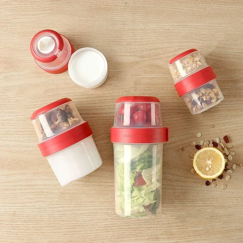 Double-layer Sealed Compartmen - Meal Prep Yogurt recension och pris
