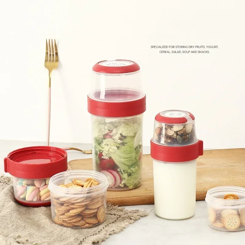 Double-layer Sealed Compartmen - Meal Prep Yogurt recension och pris