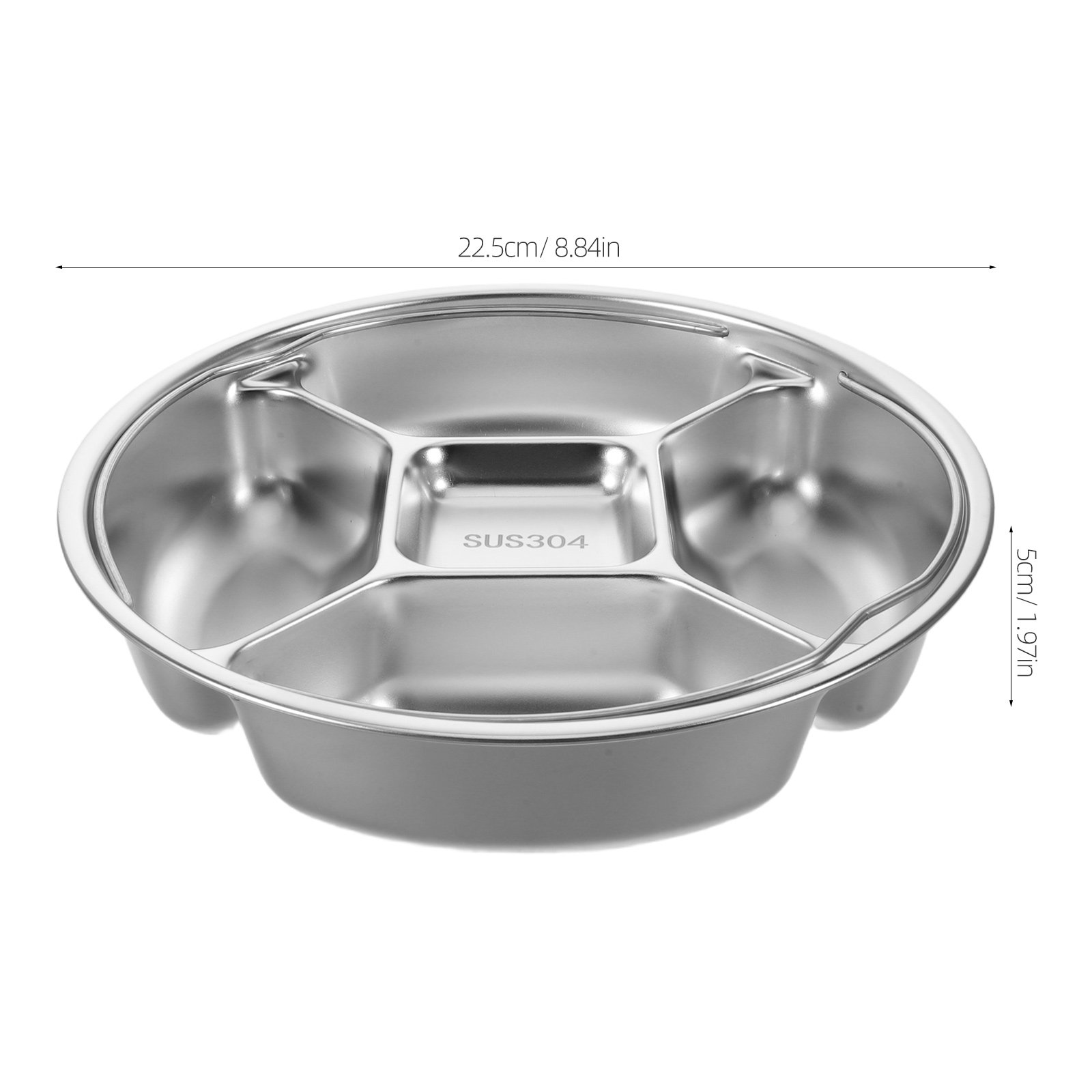 5-Section Stainless Steel Port - Meal Prep Weight Loss recension och pris