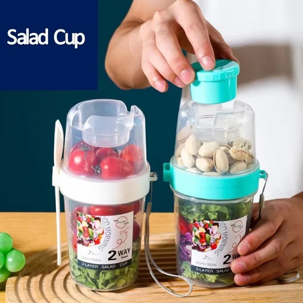 Portable Salad Cup Breakfast C - Meal Prep Yogurt recension och pris