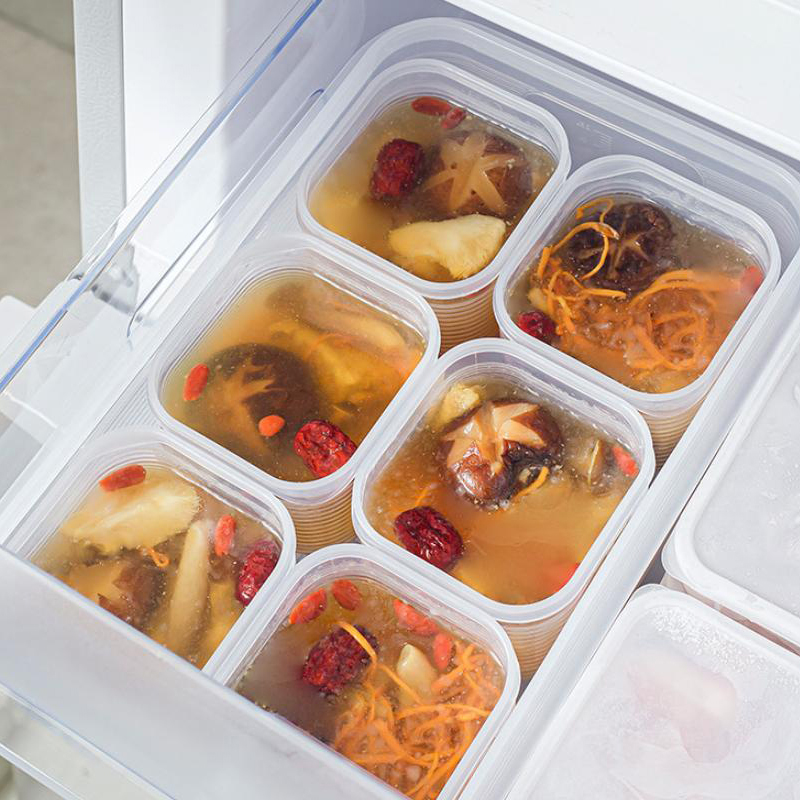 6-Grids Food Storage Container - Meal Prep Jar recension och pris