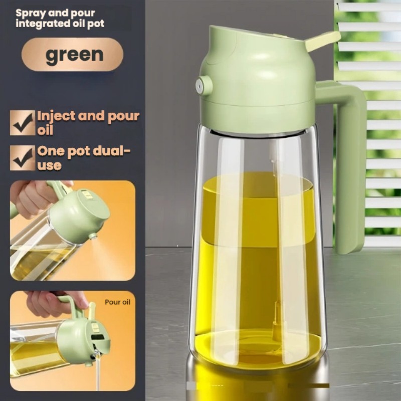2 In 1 Oil Dispenser/Pour Bott - Herb Keeper Bottle recension och pris