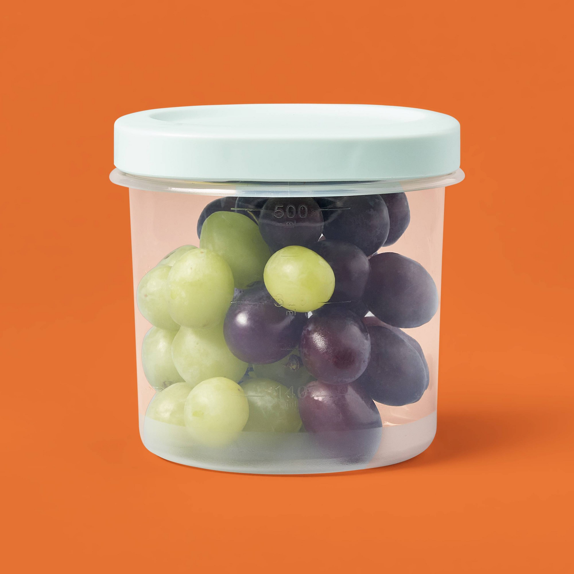 2ct Large Round Twist Food Sto - Meal Prep Jar recension och pris
