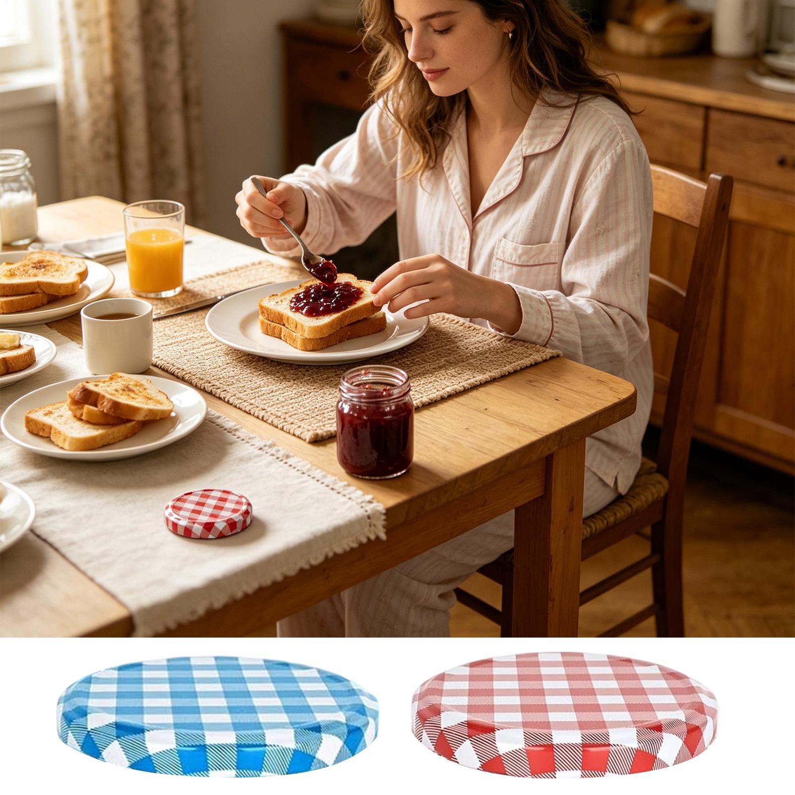 Jar Lid 50 Piece Leak Proof Re - Meal Prep Yogurt recension och pris