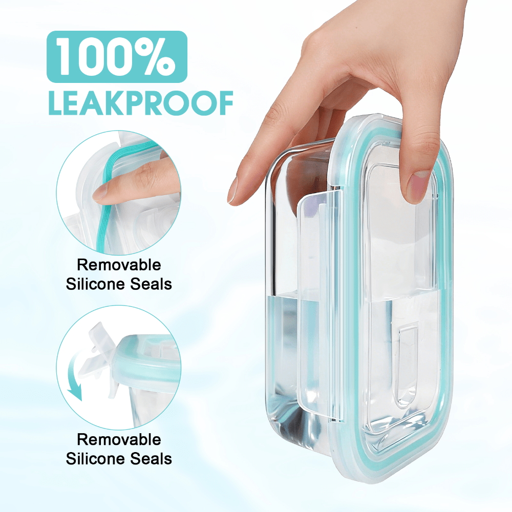 Glass Food Storage Containers  - Meal Prep Kit recension och pris