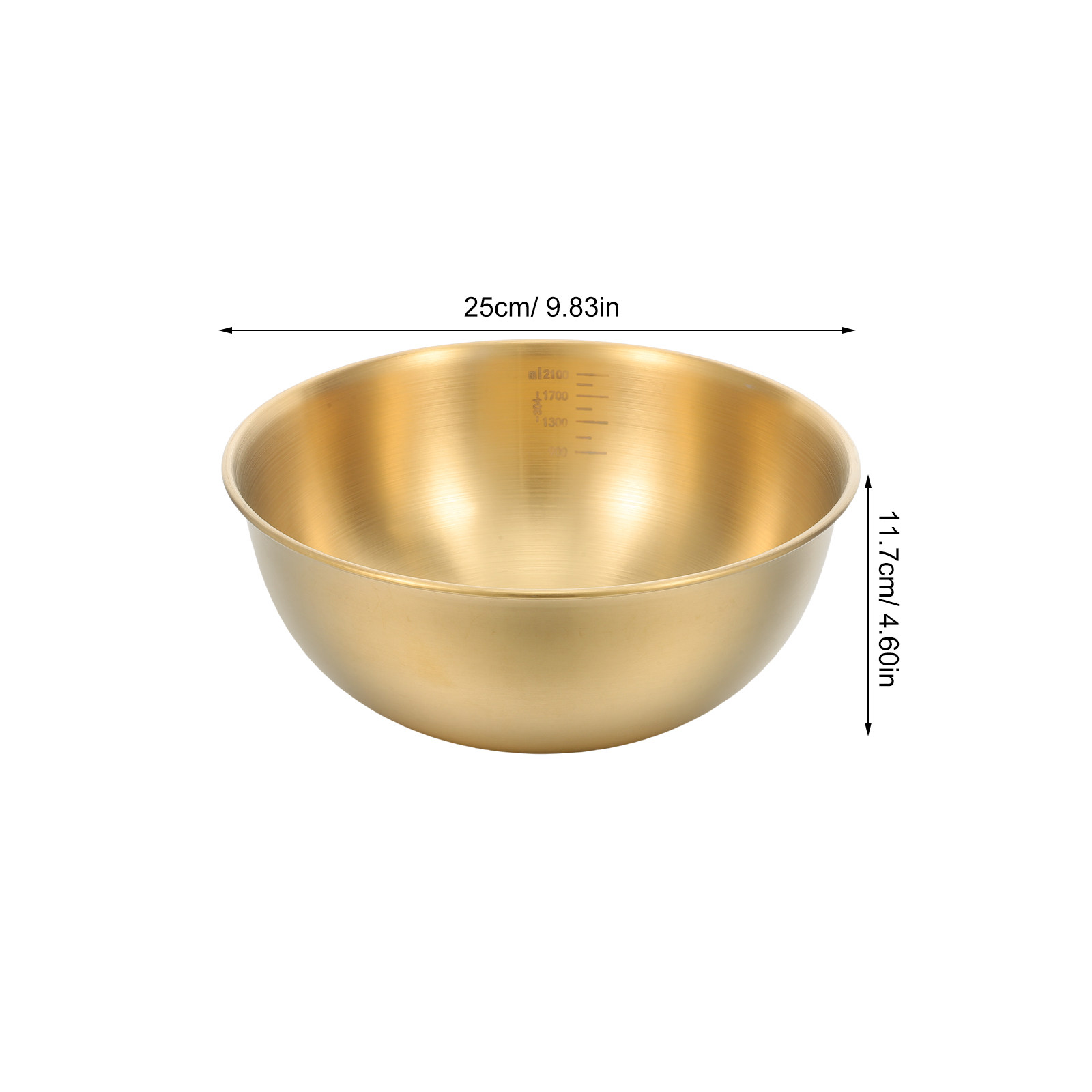 2100Ml Stainless Steel Mixing  - Meal Prep Food recension och pris