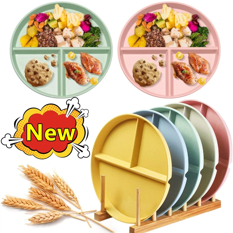 Portion Control Plate Divided  - Meal Prep Weight Loss recension och pris