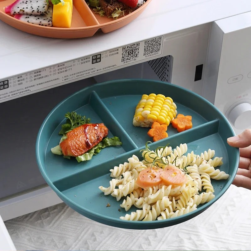 Portion Control Plate Divided  - Meal Prep Weight Loss recension och pris