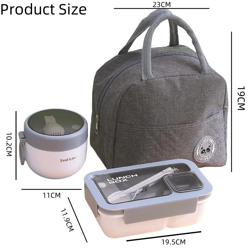 3-Piece Leakproof Lunch Contai - Meal Prep Kit recension och pris