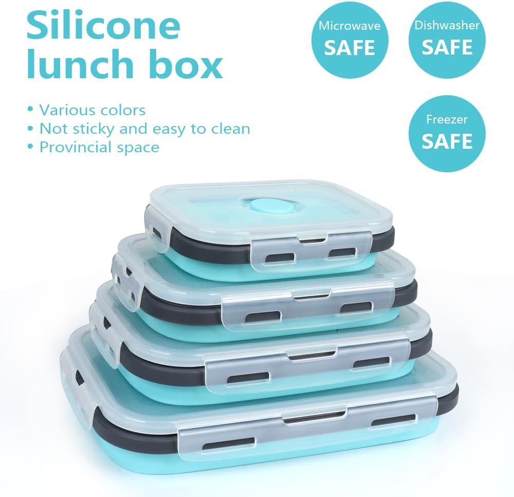 4PS Collapsible Food Storage C - Meal Prep Kit recension och pris
