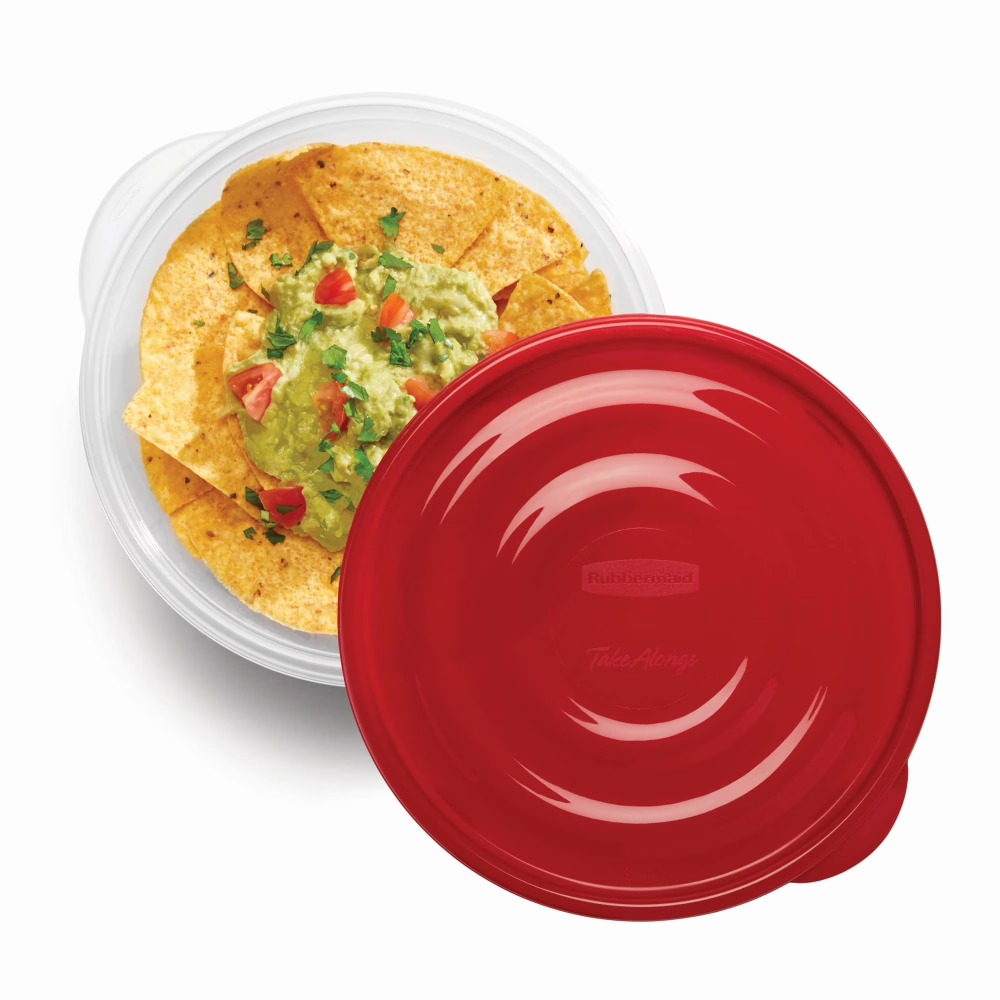 Large Round Food Storage Conta - Meal Prep Food recension och pris