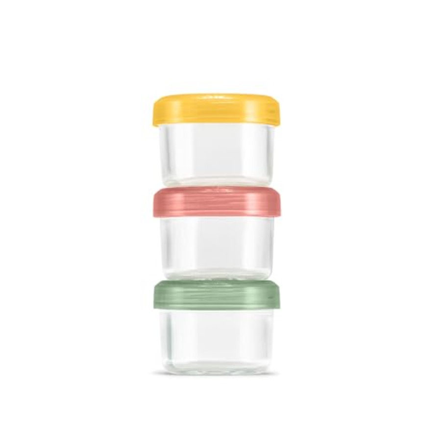 Color Lock Glass Meal Prep Set - Meal Prep Food recension och pris