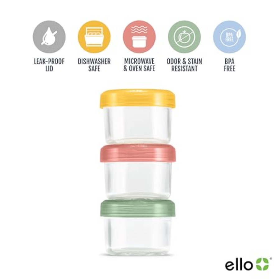 Color Lock Glass Meal Prep Set - Meal Prep Food recension och pris