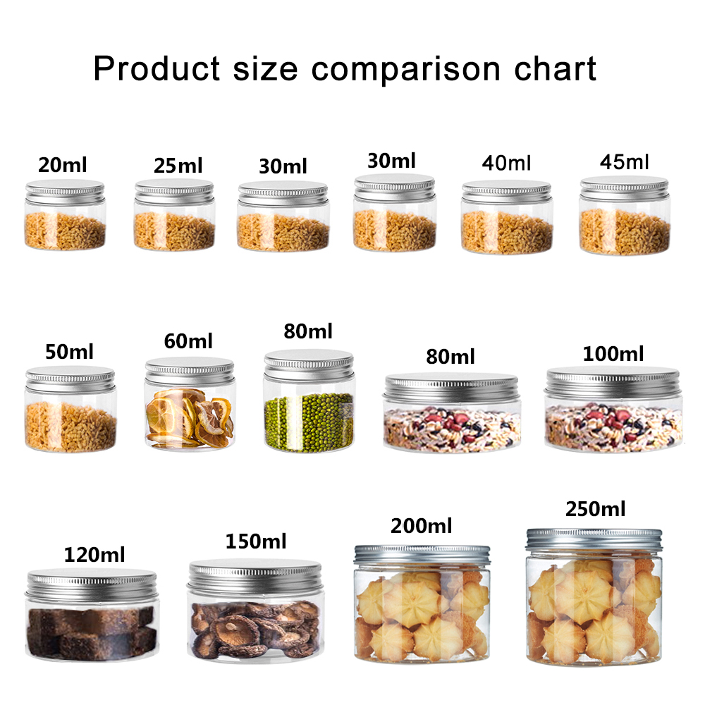 1-10Pcs 20/25/30/40/45-250ml S - Meal Prep Jar recension och pris