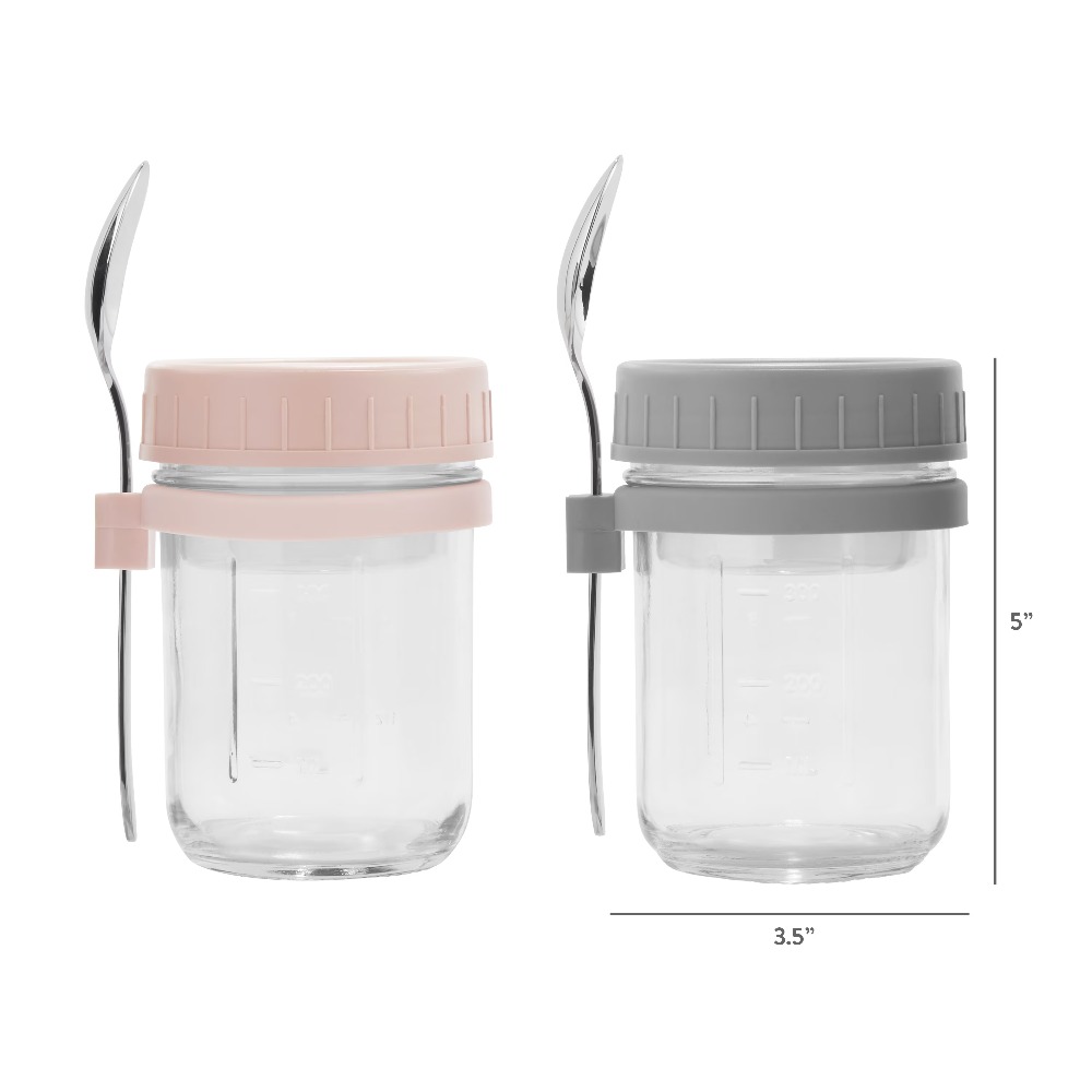 Portable Overnight Oats Food J - Meal Prep Jar recension och pris