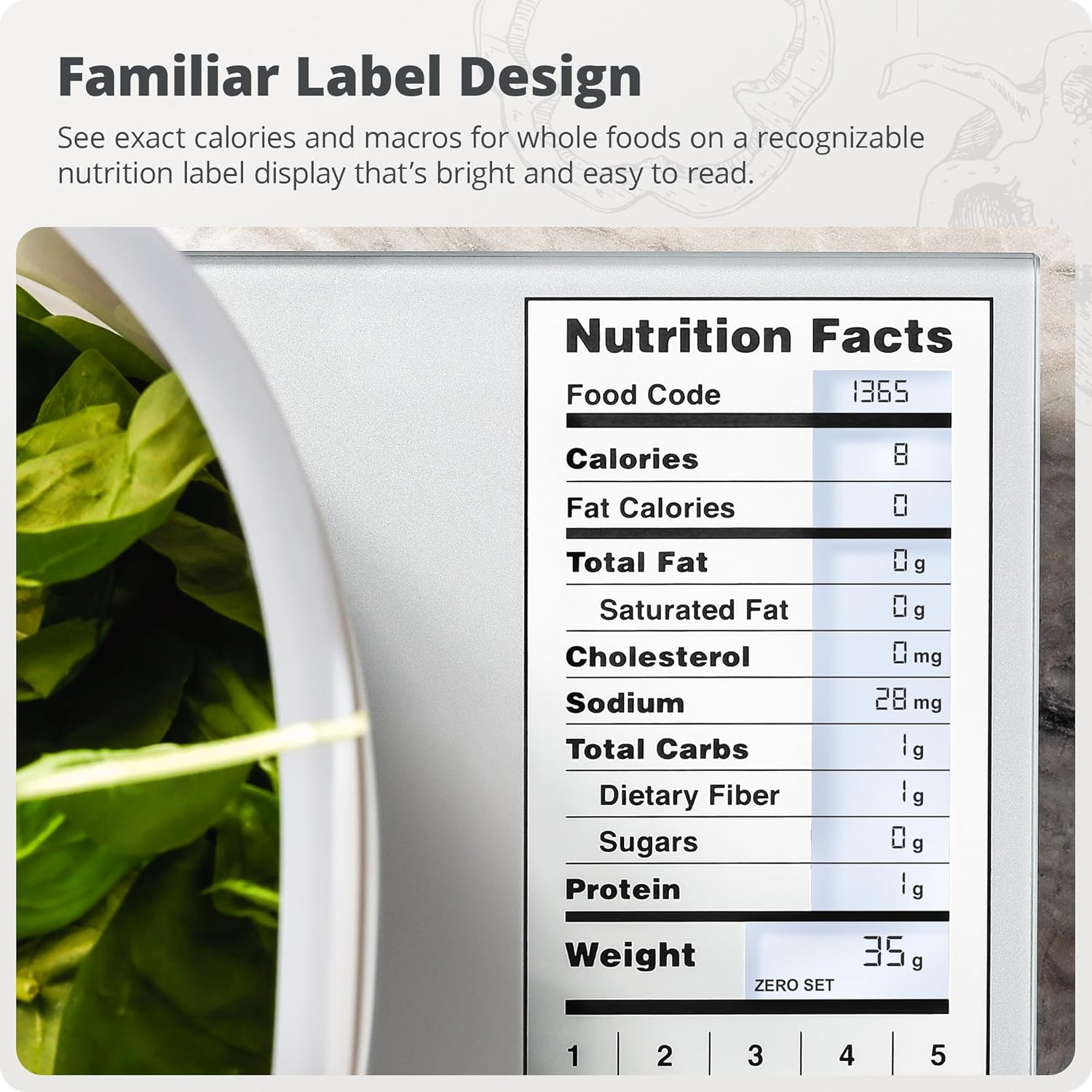 Kitchen Scale Stainless Steel  - Meal Prep Weight Loss recension och pris
