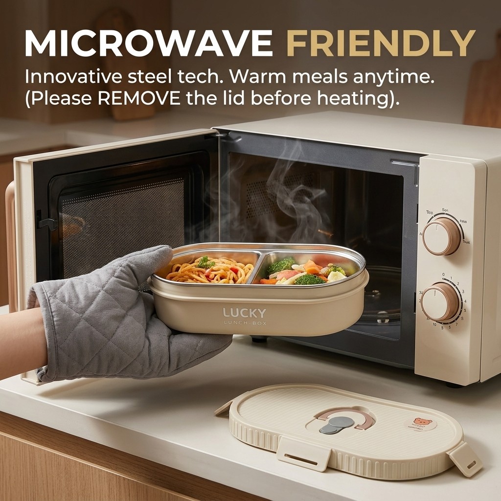 Microwavable 304 Stainless Ste - Meal Prep Kit recension och pris
