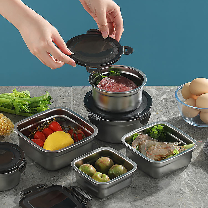 Stainless Steel Food Container - Meal Prep Kit recension och pris