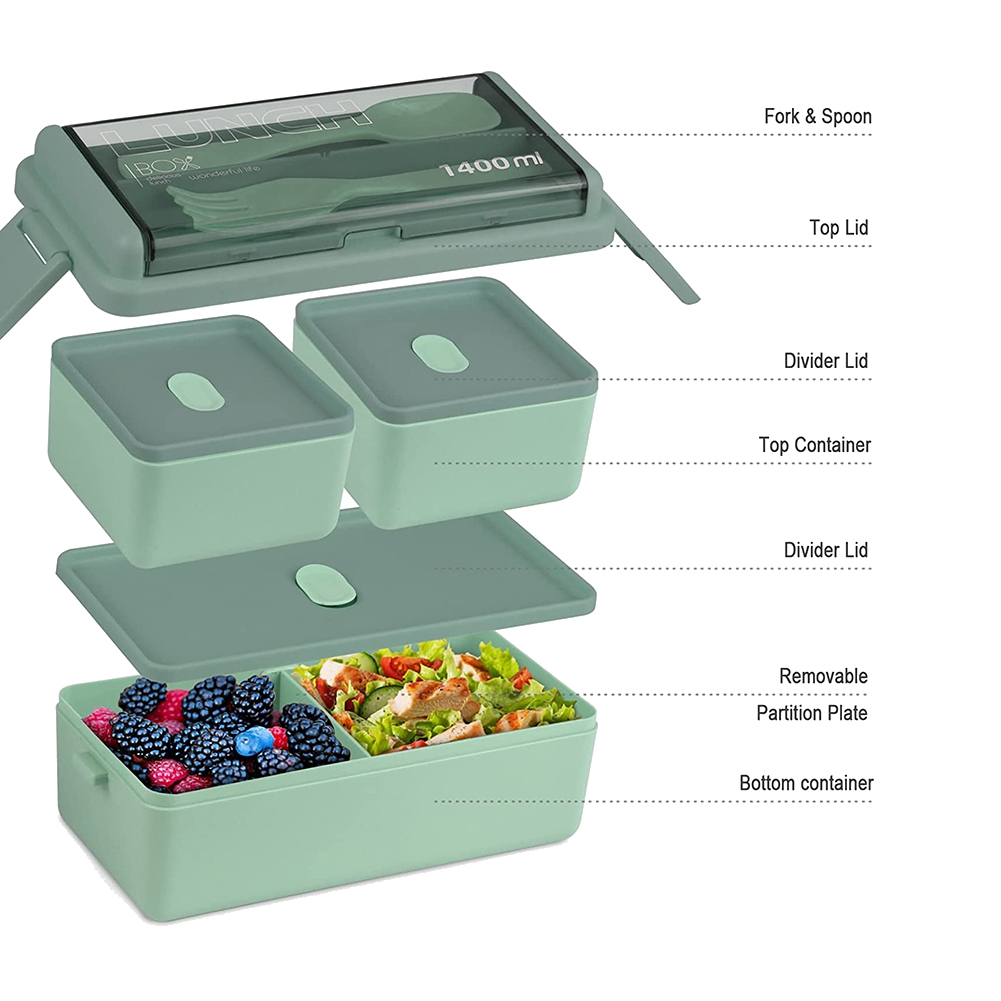 ABFW Bento Box Kit, 47.35OZ Be - Meal Prep Kit recension och pris