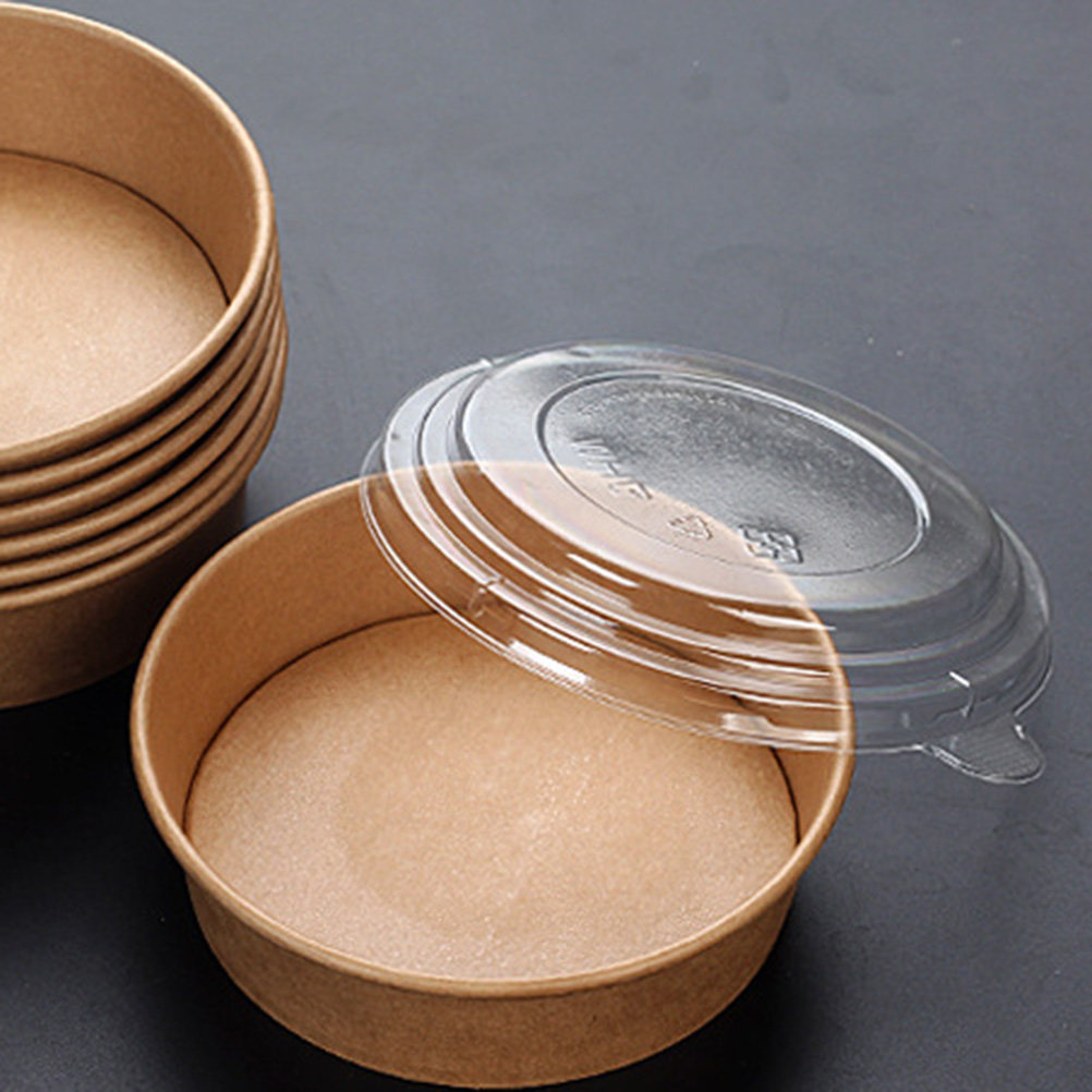 20pcs Kraft Paper Bowls with L - Meal Prep Food recension och pris