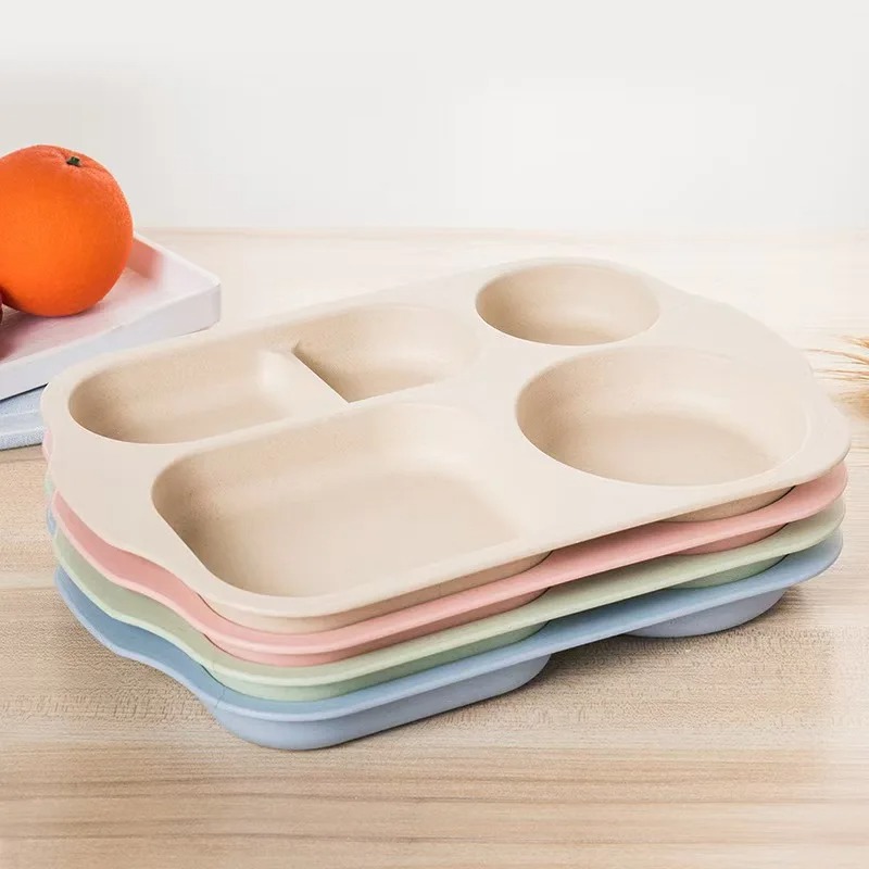 Reusable 5-Compartment Plate,  - Meal Prep Weight Loss recension och pris