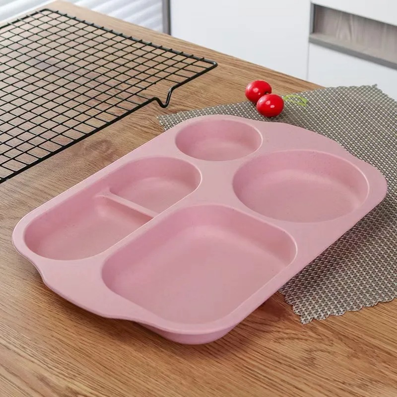 Reusable 5-Compartment Plate,  - Meal Prep Weight Loss recension och pris