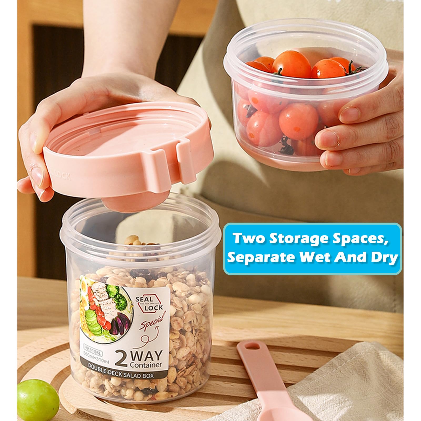 SoftAura Breakfast On The Go C - Meal Prep Jar recension och pris