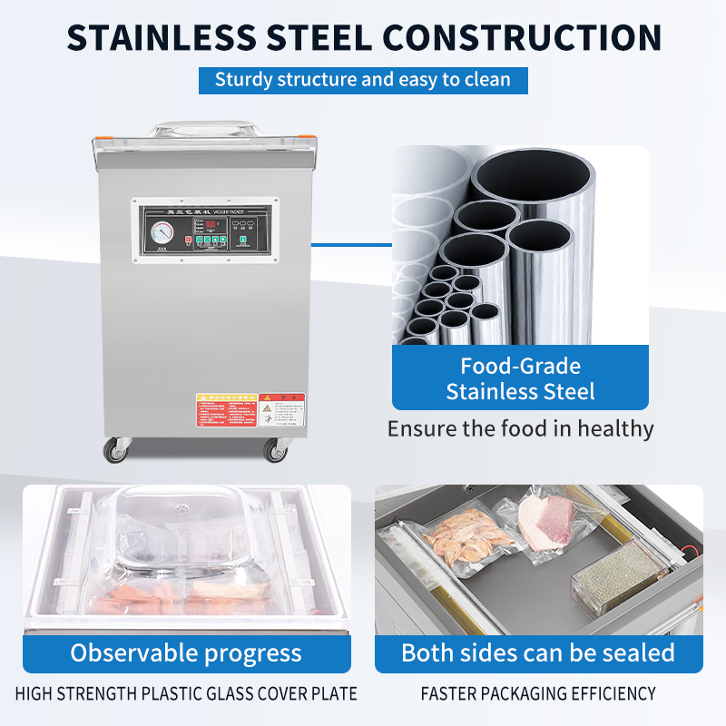 DZ-500  Vertical Single Chambe - Meal Prep Food recension och pris