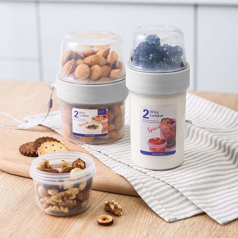 Double-layer Fresh-keeping Box - Meal Prep Yogurt recension och pris