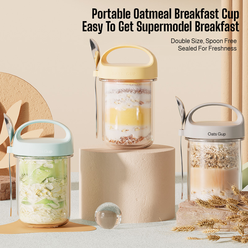 Portable Breakfast Cup Safe Le - Meal Prep Weight Loss recension och pris