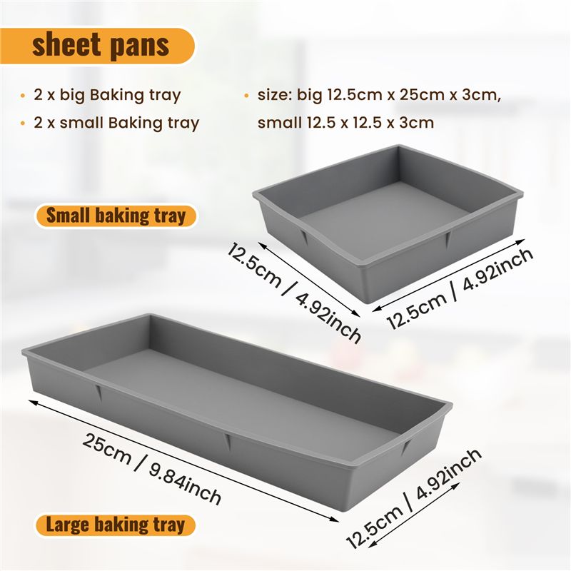AT44-Sheet Pan Dividers For Ea - Meal Prep Kit recension och pris