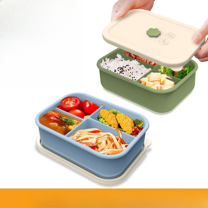Microwave Safe Silicone Lunch  - Meal Prep Weight Loss recension och pris
