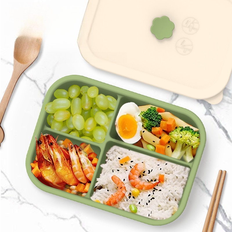 Microwave Safe Silicone Lunch  - Meal Prep Weight Loss recension och pris