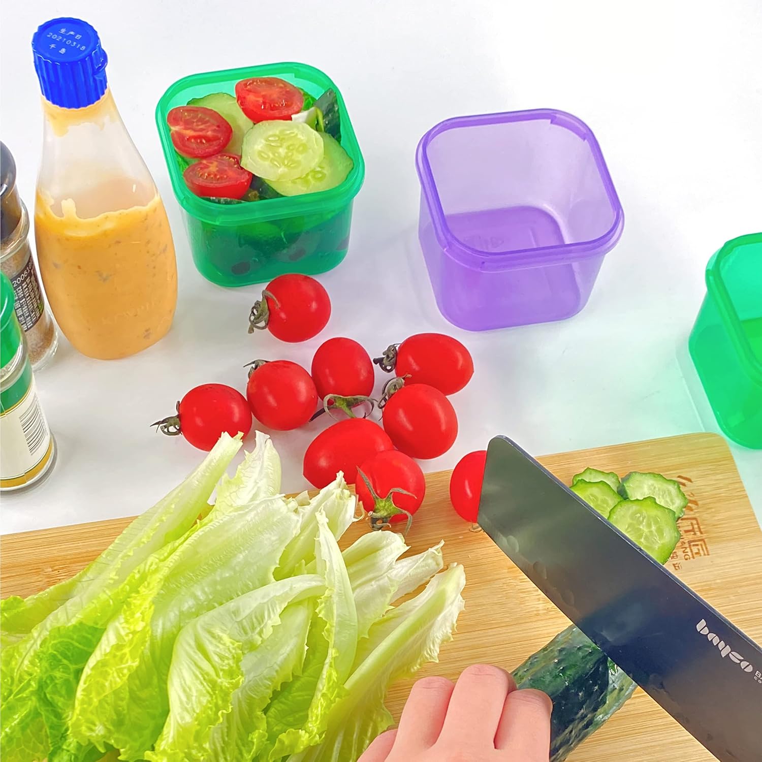 7pcs 21 Day Portion Control Co - Meal Prep Kit recension och pris
