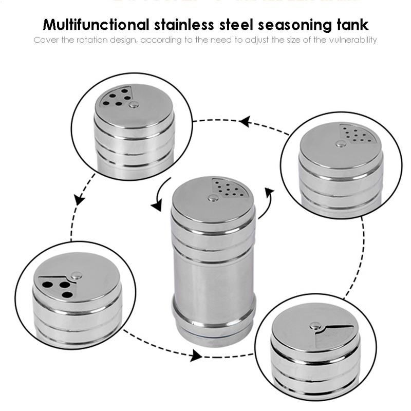 Stainless Steel Seasoning Jar  - Herb Keeper Bottle recension och pris