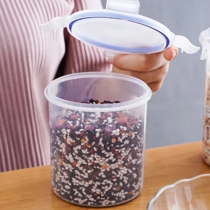 1/4PCS Sealed Jars With Scale  - Meal Prep Jar recension och pris